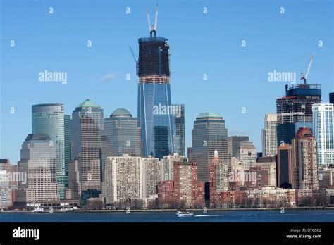 New York City skyline in the winter sun Stock Photo - Alamy