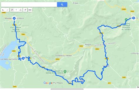 Gorges du Verdon with a motorhome (route & map) | Wandering Bird