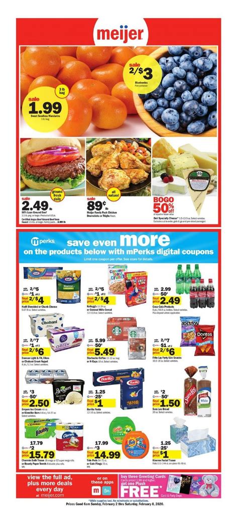 Meijer Weekly ad Flyer Valid Apr 4 - Apr 10, 2021 | Weeklyad123.com ...