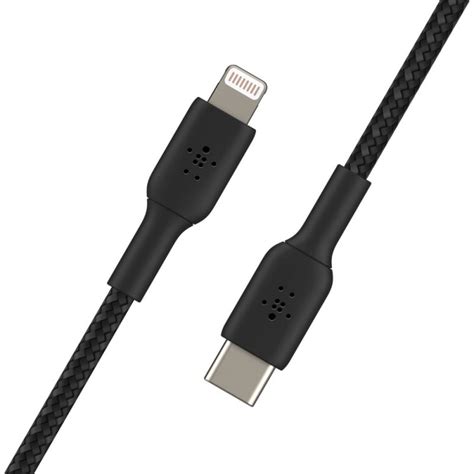 Belkin Boost Charge Cable USB-C a Lightning 2m Negro | PcComponentes.com