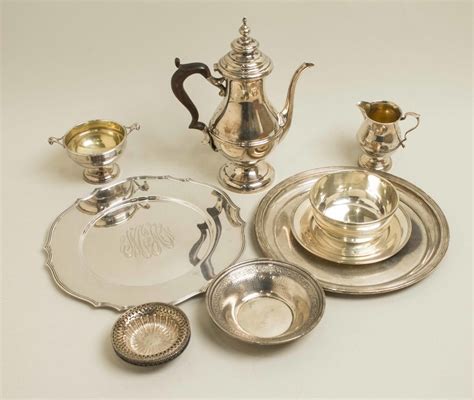 Assorted Sterling Silver Holloware | Witherell's Auction House