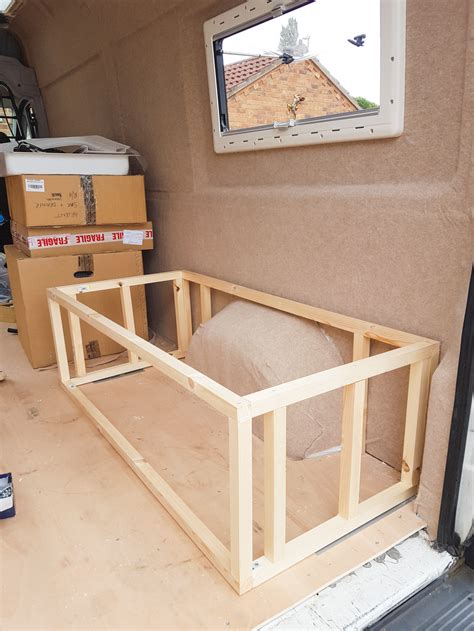 Building the Sofa & Bedframe – Adventures in a Camper