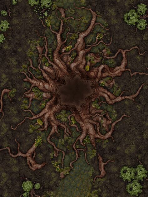 Enchanted Forest Battle Map : r/inkarnate