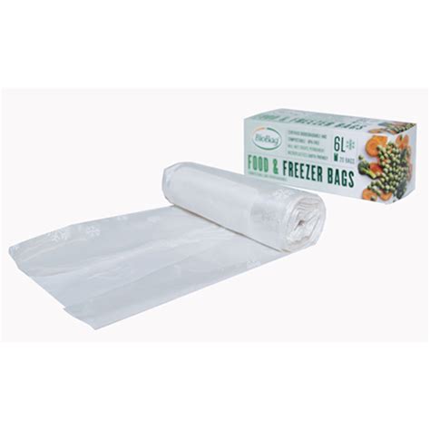 BioBag Compostable Freezer Bags 6L - 20 Bags - The Eco Warrior