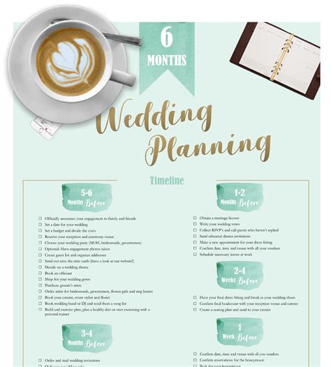 Wedding Planning Checklist: Printable PDF and Excel | FREE