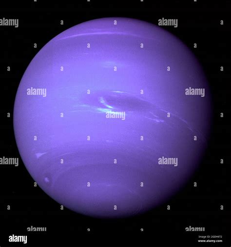 Neptune as seen by the Voyager 2 spacecraft in 1989 Stock Photo - Alamy