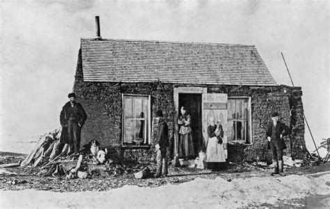 South Dakota settlers outside their sod house in late 1800s | Americana | Pinterest