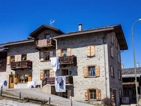 Beautiful Stone House in the Italian Mountains Stock Image - Image of stone, outdoor: 53352835