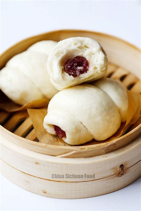 Steamed Sausage Buns (Lop Cheung Buns) | Recipe (With images) | Food ...