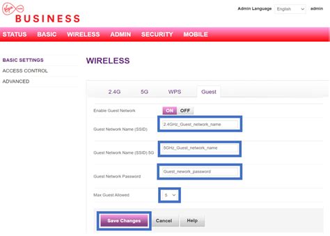 CHITA Router Guest Wi-Fi Set Up Guide | Virgin Media Business