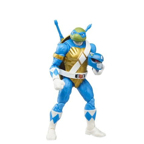 Teenage Mutant Ninja Turtles Become Power Rangers In Crossover Toys