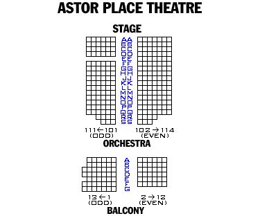 Astor Place Theatre New York, NY | Playbill