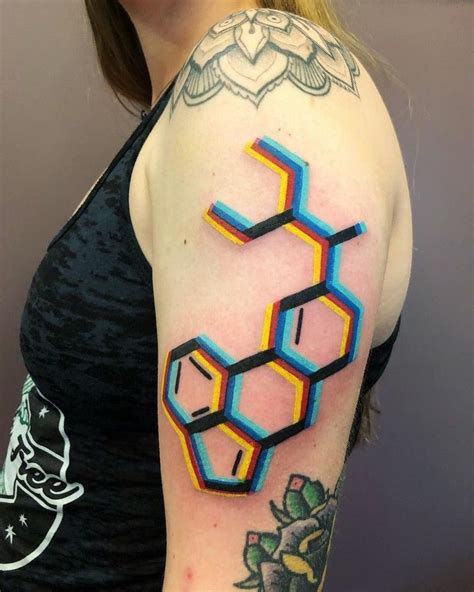 Pin by Tayseiber on Эскиз тату in 2020 | Molecule tattoo, Tattoos for guys, Geometric tattoo