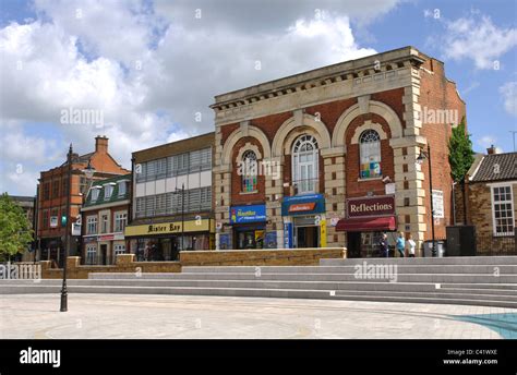 Market Place, Kettering, Northamptonshire, England, UK Stock Photo - Alamy