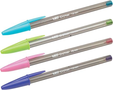 Bic - 926379 - Ball Pens, Cristal Multi Colour, Pk 8 | eBay