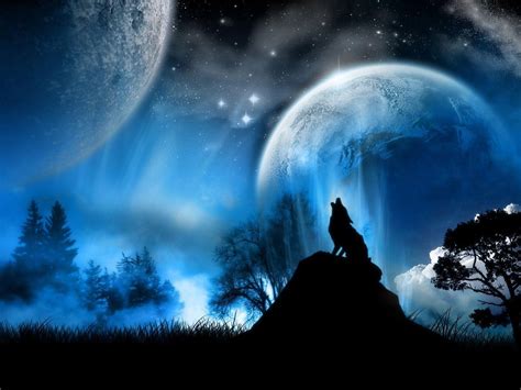 Wolf Howling At The Moon Wallpapers - Wallpaper Cave