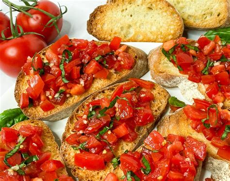 Tomato Bruschetta without Oil - A Plantiful Path