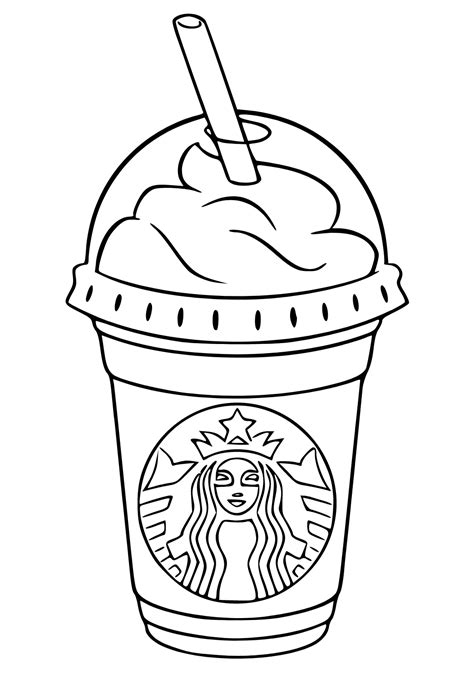 Starbucks Coffee Logo Coloring Pages Starbucks Coloring Pages | Porn Sex Picture
