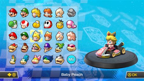 Peach Mario Kart 8 Motorcycle