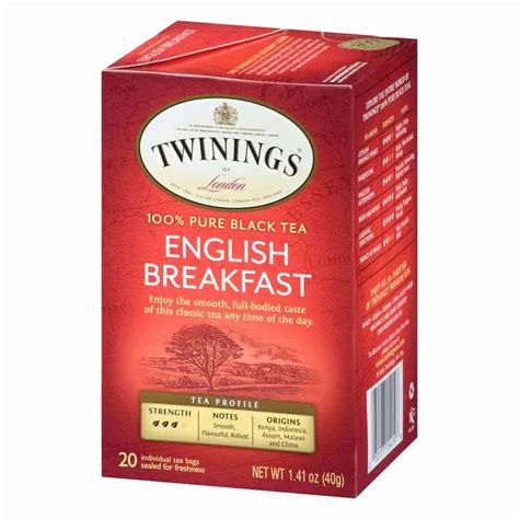 Twinings English Breakfast Tea Bags 20s – Brits R U.S.