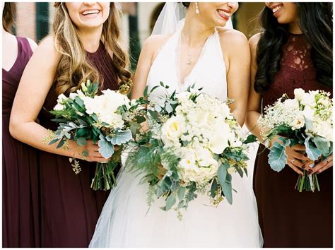 The Carolina Inn Wedding | Burgundy Wedding