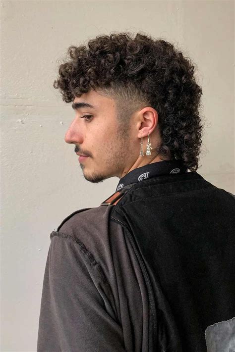 45 Mullet Haircut Ideas to Rock the Trend This Year | Curly mullet, Men ...