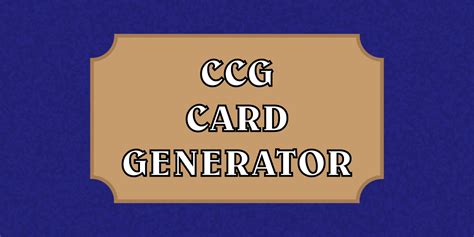 ccg-card-generator · GitHub Topics · GitHub