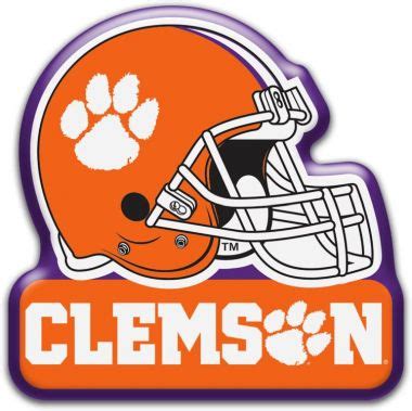 Clemson Tigers Helmet Magnet - Mymancave Store