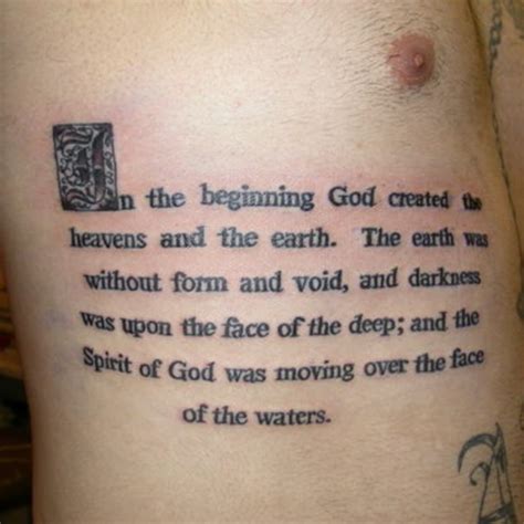 Tattoo Bible Quotes