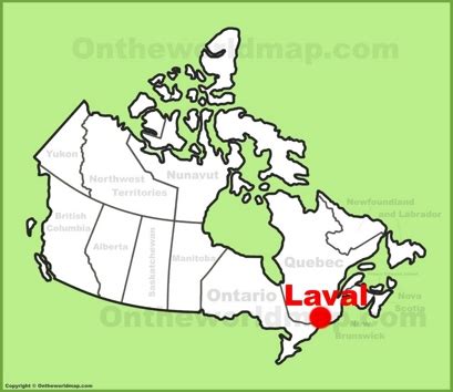 Laval Map | Quebec, Canada | Detailed Maps of Laval