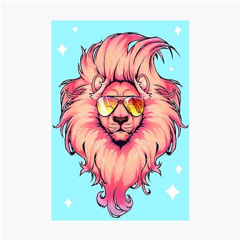 Steven Universe Pink Lion Photographic Prints | Redbubble