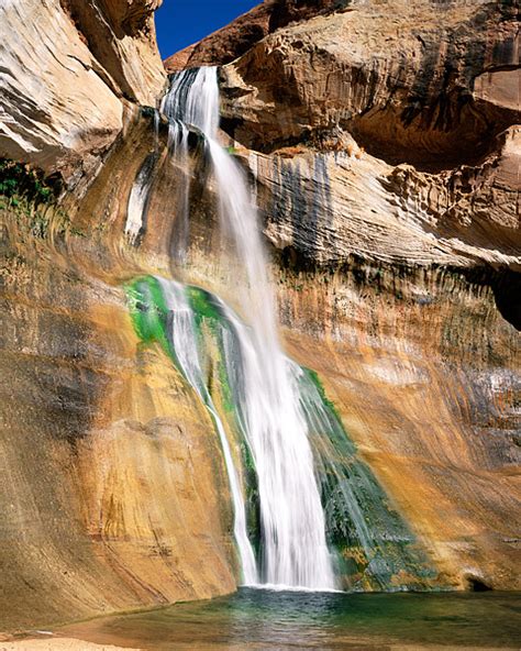 Lower Calf Creek Falls | Grand Staircase-Escalante National Monument, Utah | Thomas Mangan ...