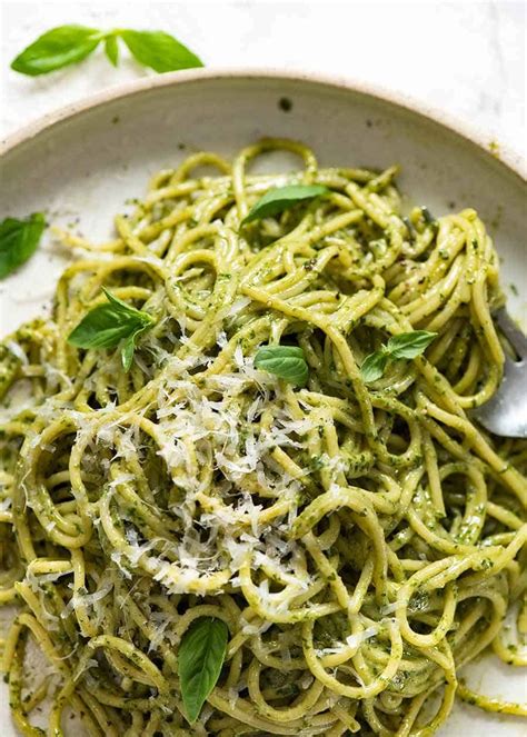 Pesto Pasta - with plenty of pesto sauce! | Recipe | Pesto pasta recipes, Recipetin eats ...