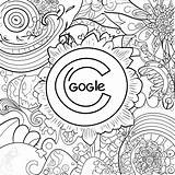 Google Logo Coloring Page 64672 52001 sketch template