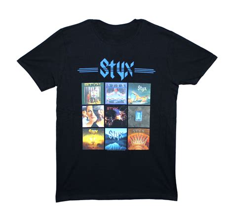 Styx Albums - Black - Vancouver Rock Shop