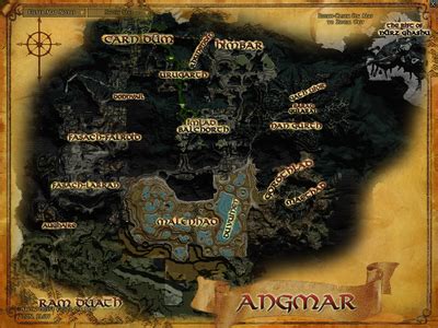 Lotro Angmar Map