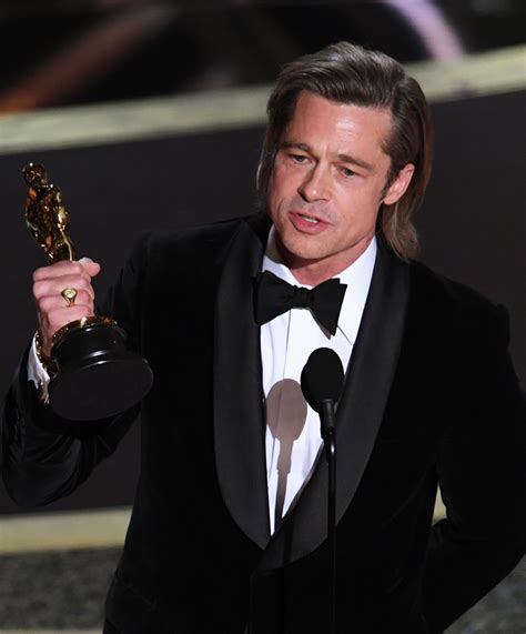 Brad Pitt Oscars Speech Made Us Emotional. Watch It In Full