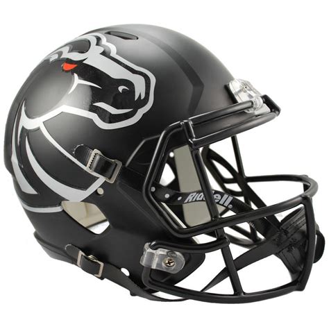 Boise State Broncos Black Riddell Speed Full Si... | Speedy Cheetah