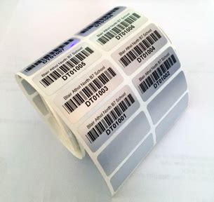 Barcode labels - Pre-printed - Dataman Barcode Systems