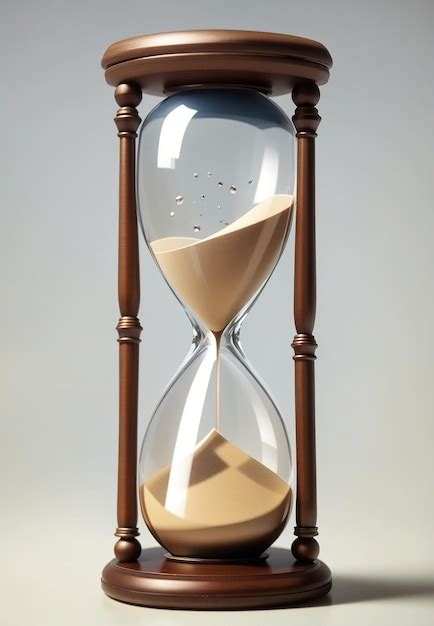 Premium AI Image | Realistic hourglass