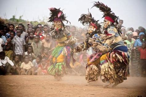 Arts: In the picture above you see 3 Chadian folk dancers dancing at a cultural gathering in ...