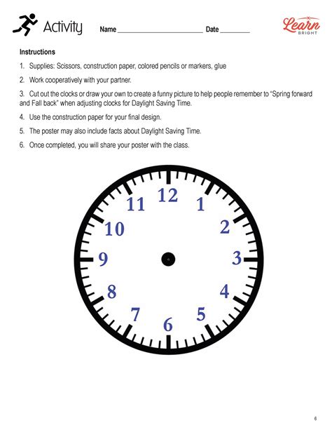 Daylight Saving Time - Worksheets Library