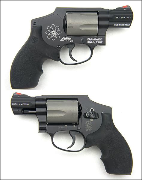 Smith & Wesson S&W Model 340 Pd Airlite Sc (Scandium) Centennial .357 ...