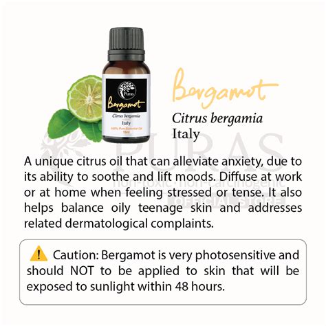 Bergamot Essential Oil – PURAS Malaysia