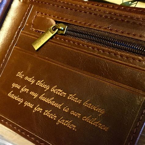 Personalized Mens Leather Wallet Mens Wallet the Perfect - Etsy