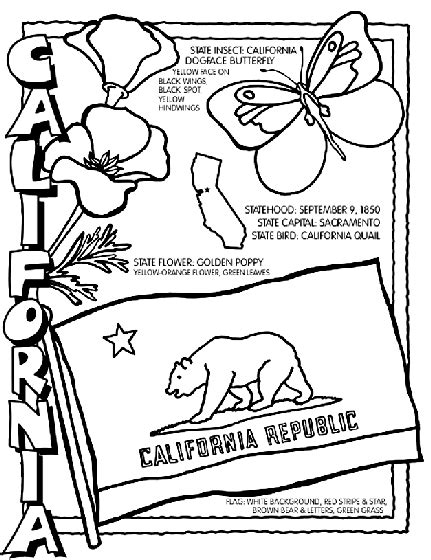 California Coloring Page | crayola.com