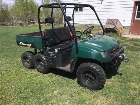 2007 Polaris Ranger Model 6x6 700 EFI 434 hours, 2448 km