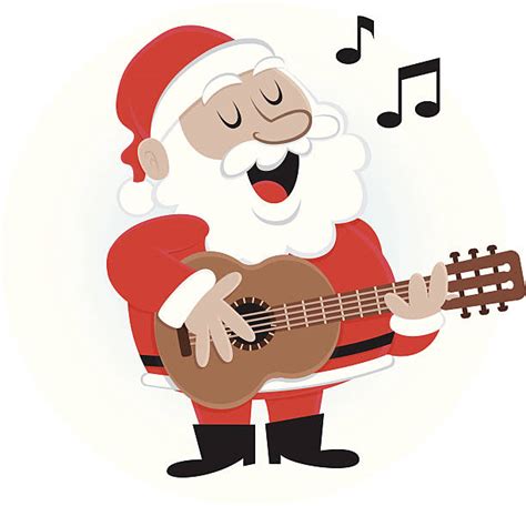 Best Santa Guitar Illustrations, Royalty-Free Vector Graphics & Clip Art - iStock