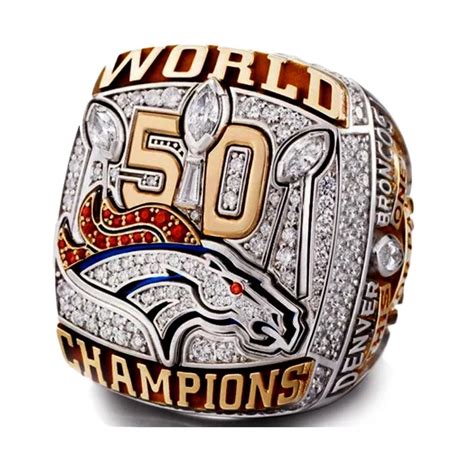 Denver Broncos Super Bowl Championship Rings - RingGlory