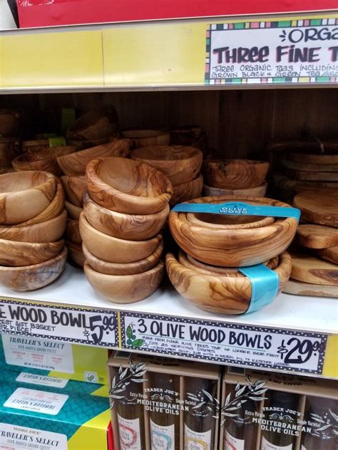 Trader Joe's Olive Wood bowls | Olive wood bowl, Wood bowls, Bowl